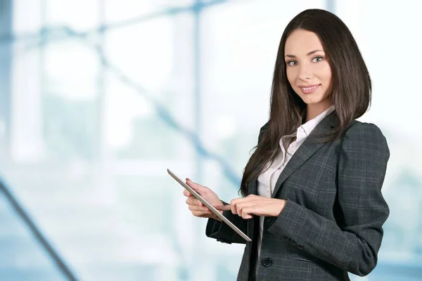 Retrato de una joven empresaria —  Fotos de Stock