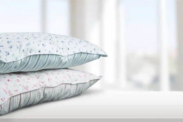Montón de almohadas suaves — Foto de Stock