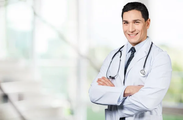 Retrato médico bonito — Fotografia de Stock