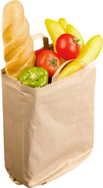 食料品の買い物袋 — ストック写真