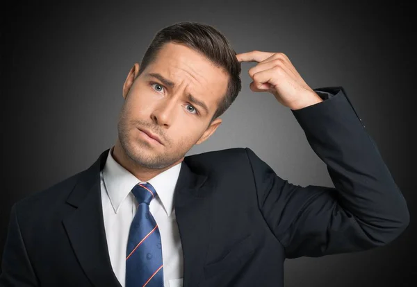 Young man thinking — Stock Photo, Image