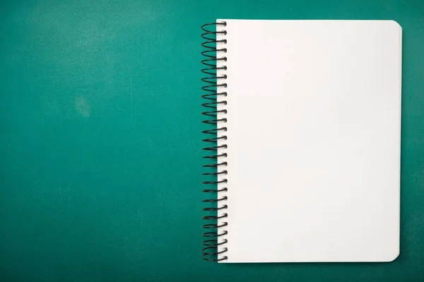 Prázdná spirála notebook — Stock fotografie