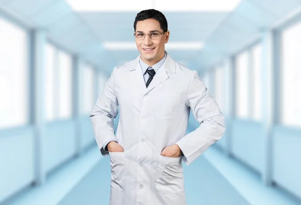 Doctor man in clinic — Stock Photo, Image