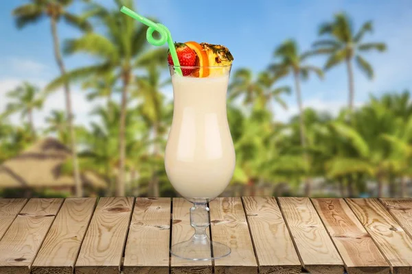 Cocktail Pina Colada . — Fotografia de Stock