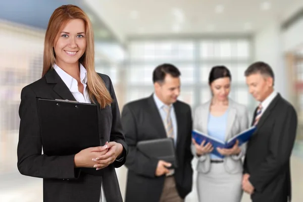 Group of confident businesspeople — Stock Photo, Image