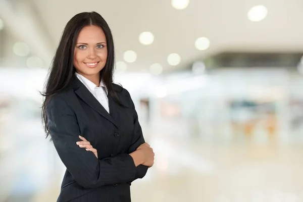 Portrait of a young businesswoman — Stock Photo, Image