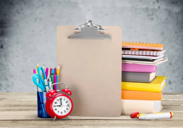 School stationery composition — Stock Photo, Image