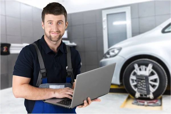 Garage van de auto — Stockfoto