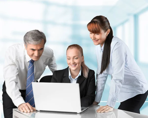 Successful business team working — Stock Photo, Image