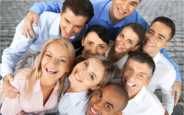 Group of confident businesspeople — Stock Photo, Image