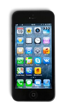 Modern dokunmatik ekran smartphone