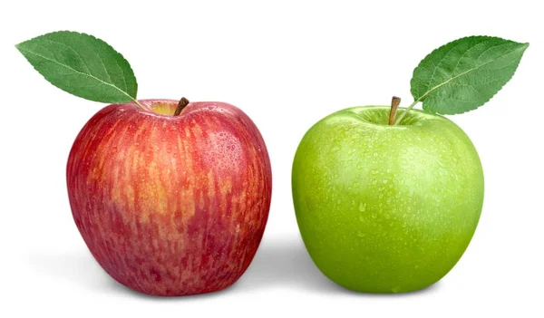 Dos manzanas verdes —  Fotos de Stock