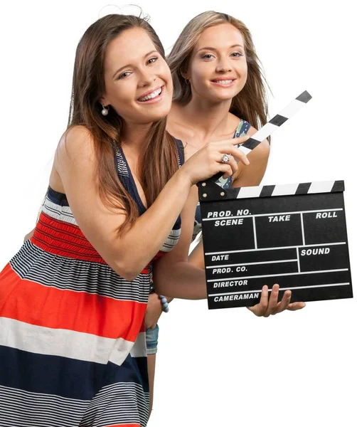 Carino abbracci donne — Foto Stock