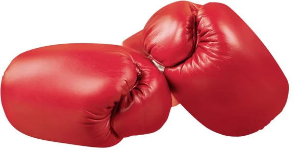 Gants de boxe rouges — Photo