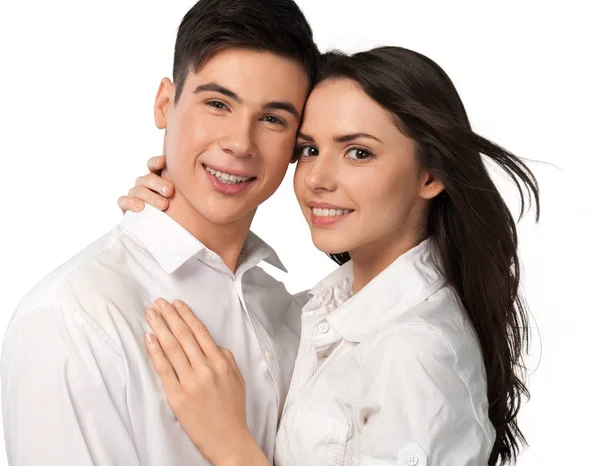 Portrait of young couple — Stock Photo, Image