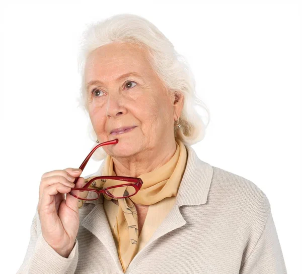 Femeie în vârstă elegantă — Fotografie, imagine de stoc