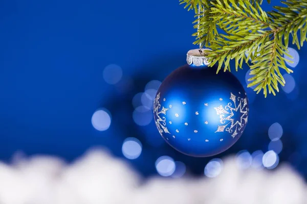 Christmas ball on background — Stock Photo, Image