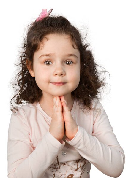 симпатичная девушка, глядящая в камеру
 