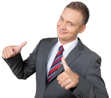 genç yakışıklı işadamı