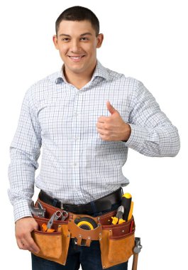 adam gri gömlek jest olarak