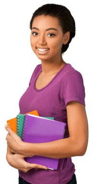 Afrikalı kadın öğrenci 