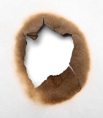 yanmış kağıt dokusu