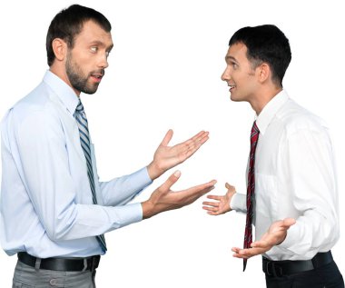 iki yakışıklı işadamları