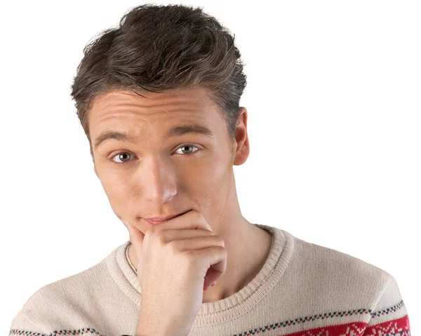 스웨터에서 젊은 남자 — 스톡 사진