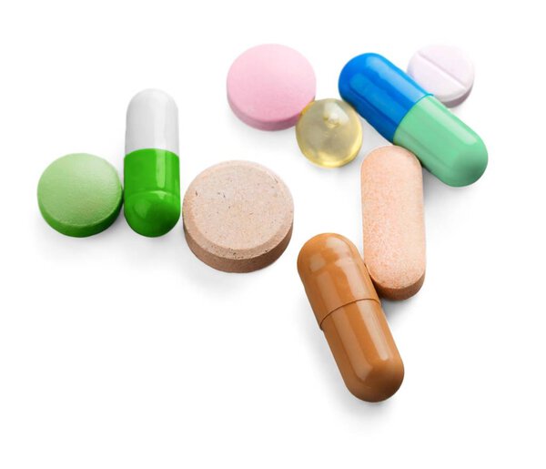 Много разных таблеток
 