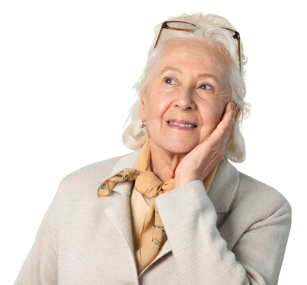 Elegant senior woman — Stock Photo, Image