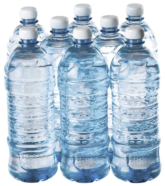 Plastikowych butelek wody — Zdjęcie stockowe