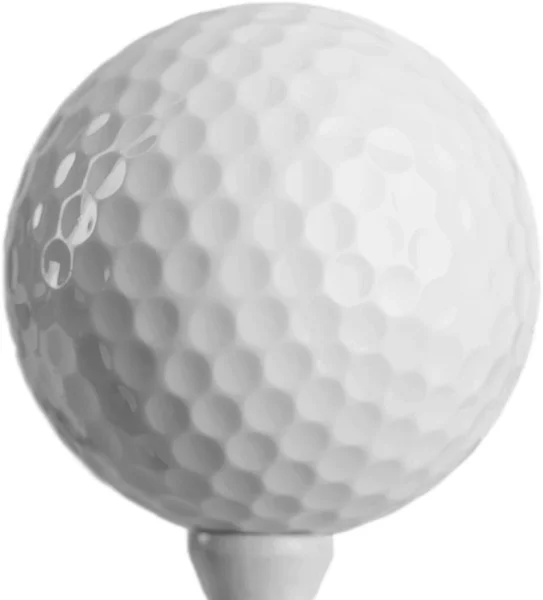Один мяч для гольфа — стоковое фото