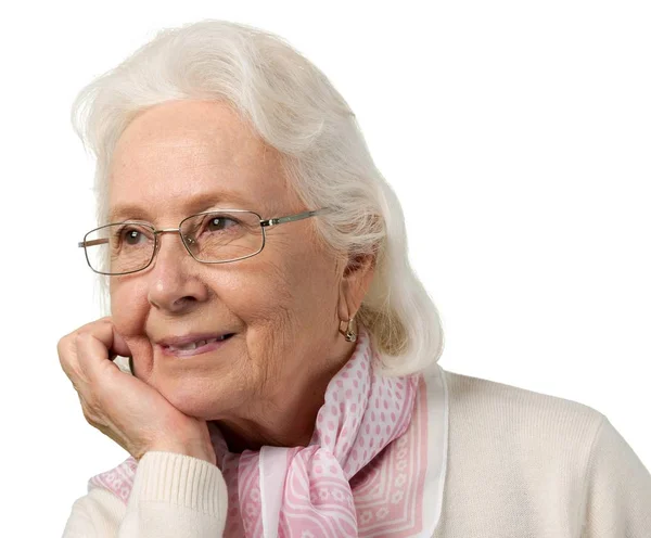 Elegant senior woman — Stock Photo, Image