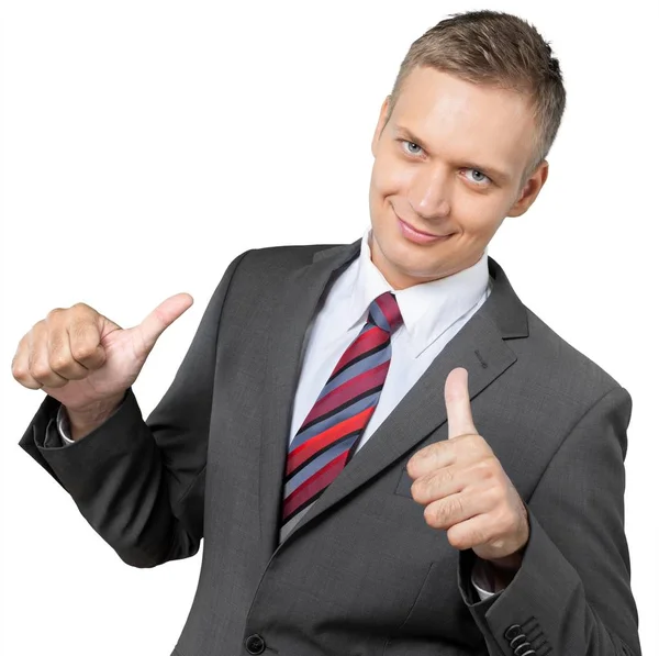 genç yakışıklı işadamı