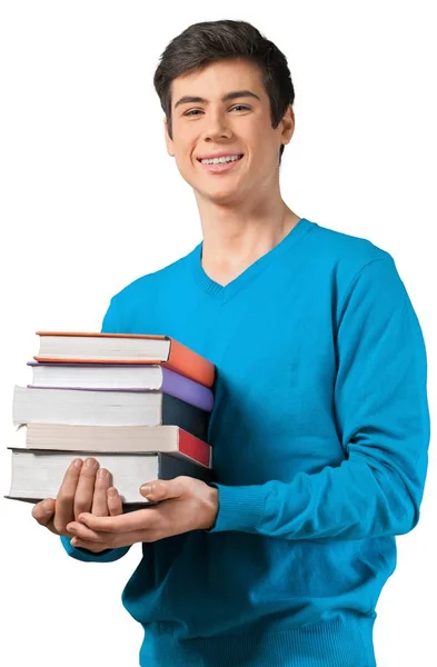 Portret van student man — Stockfoto