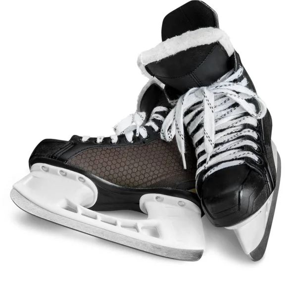 Paar Hockeyschuhe Isoliert Auf Weißem Hintergrund — Stockfoto