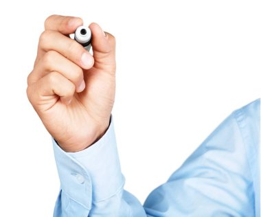 İş adamı yazısı, ekrana çizimi