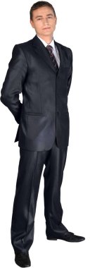 genç yakışıklı işadamı