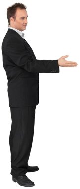 genç yakışıklı işadamı