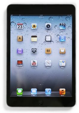 Dokunmatik görüntüleniyor ile Apple ipad