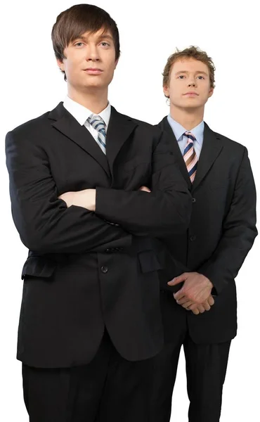 Dos hombres de negocios guapos — Foto de Stock