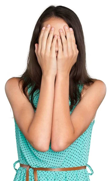 Young woman with make-up — Stock Photo, Image