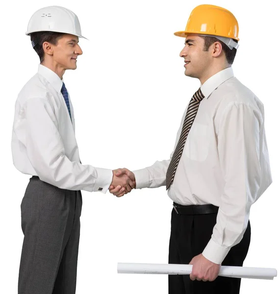 Business Mensen Handshaking Tijdens Bijeenkomst Achtergrond — Stockfoto