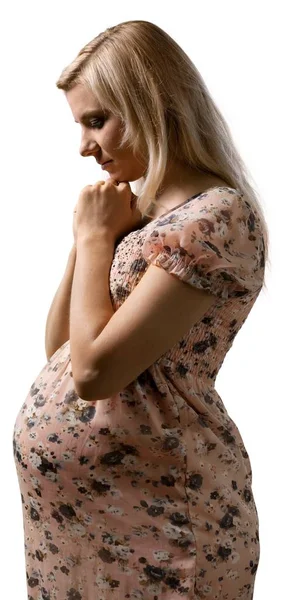 Cute pregnant woman — Stock Photo, Image