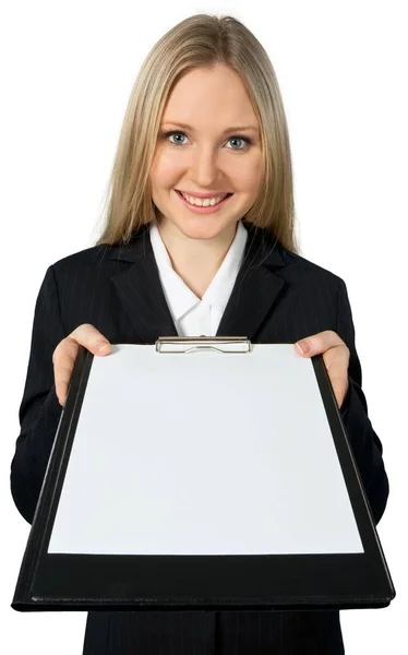 Joven mujer de negocios — Foto de Stock