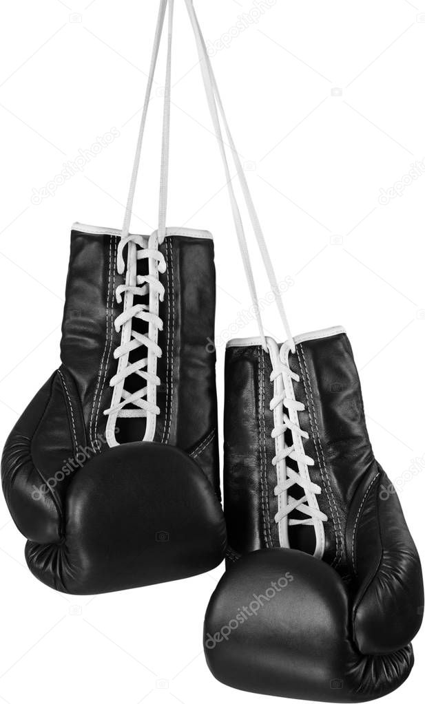 black boxing gloves 