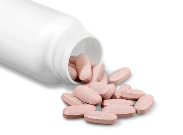 Tabletták kiadványról — Stock Fotó