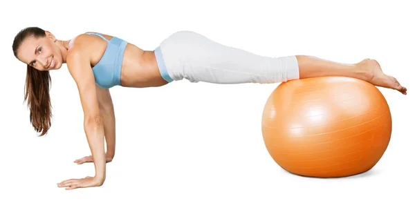 Joven mujer deportiva — Foto de Stock