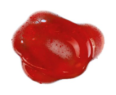 Kırmızı kan lekesi