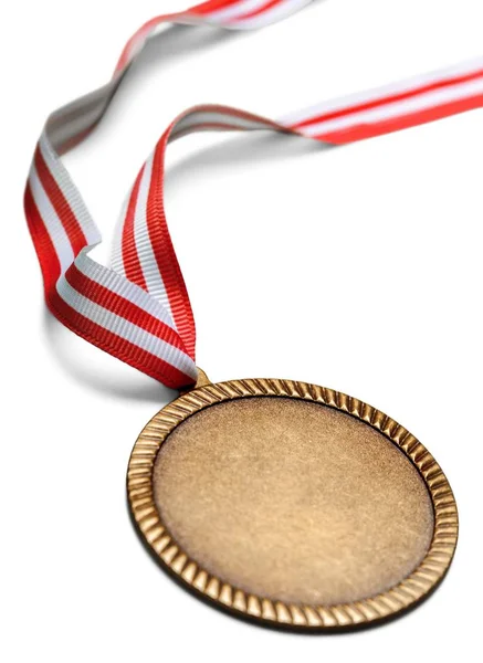 Médaille d'or avec ruban — Photo